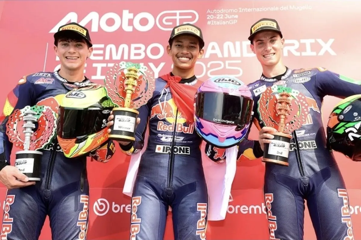 Veda Ega Pratama Raih Double Winners di Mugello Veda Ega Pratama Raih Double Winners di Mugello