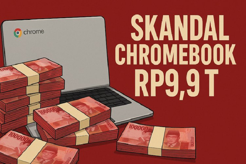 Google Diperiksa Terkait Dugaan Korupsi Pengadaan Chromebook Sekolah