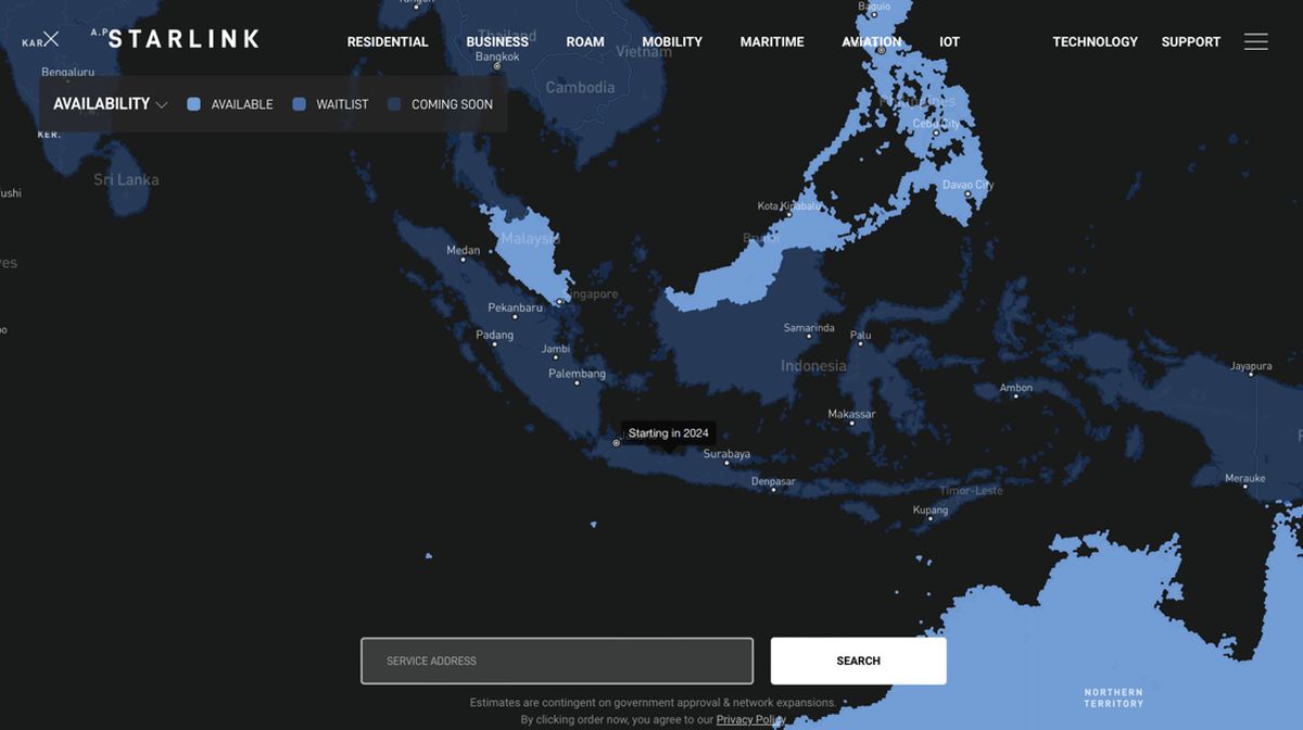 Starlink Stop Layanan Baru di Indonesia: Kapasitas Sudah Penuh Starlink Stop Layanan Baru di Indonesia: Kapasitas Sudah Penuh